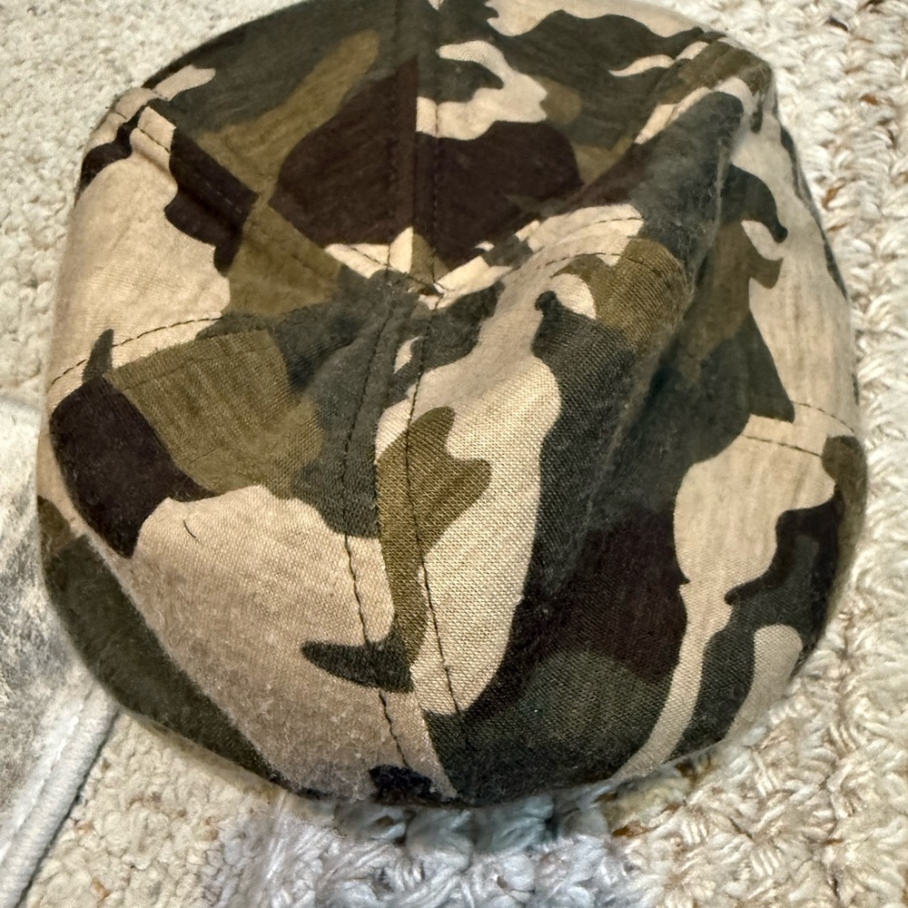 Camouflage Flat Cap